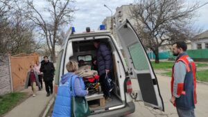 Эвакуация людей из небезопасных районов